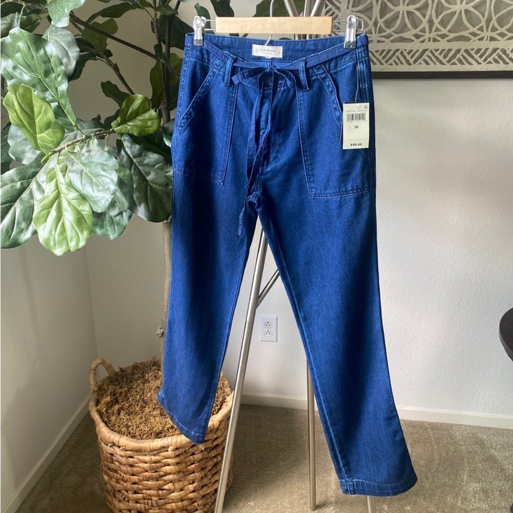 Lucky Brand | Women’s Mid rise utility straight Pants